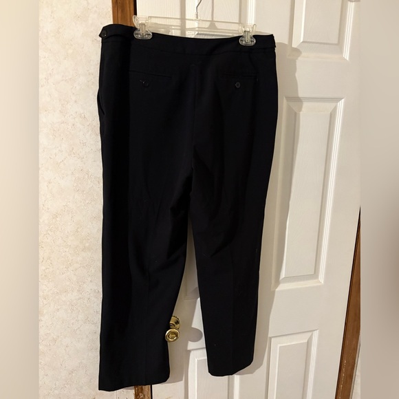 Emma James Classic Black Women's Trousers size 14 Petite like new. - Picture 4 of 4